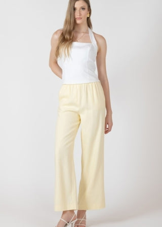 Black Tape Pants | Lemon Butter