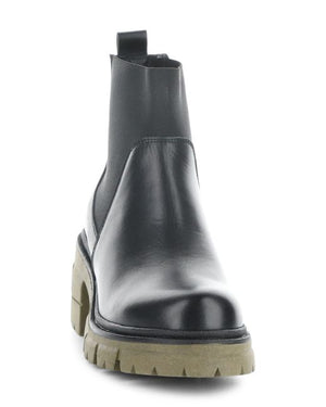 Bos & Co Bian Lug Sole Boot | Black/Khaki