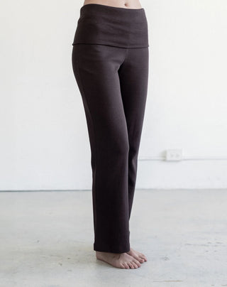 Brunette The Label Waffle Lounge Pant | Espresso