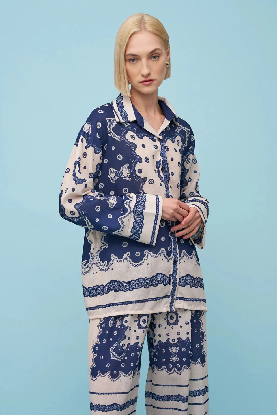 Astrid Yacht Shirt | Navy