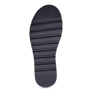 Django & Juliette Carlenet Platform Sandal | Navy-Tan