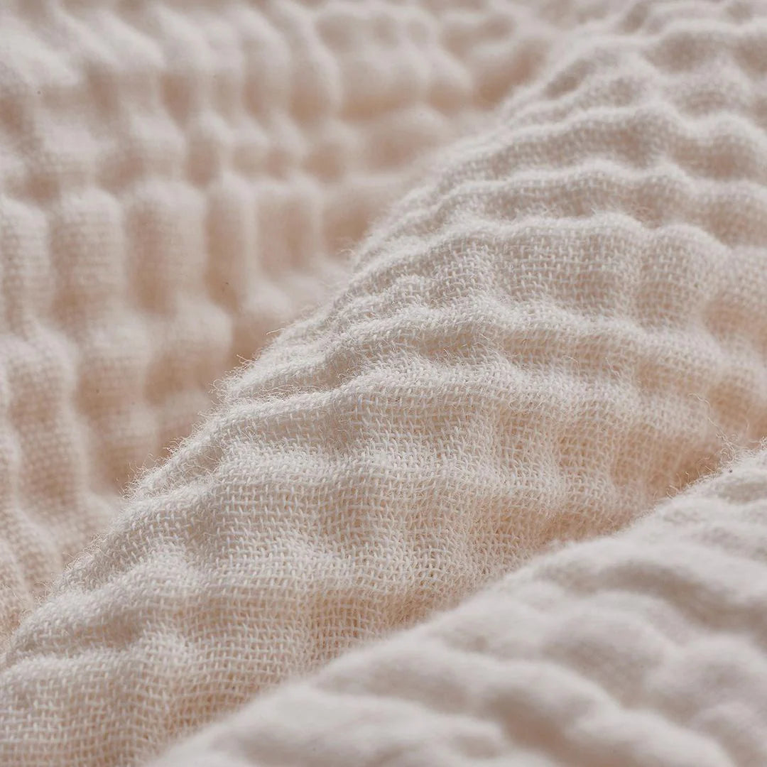 Pokoloko Crinkle Palazzo Pant | Black + Cream