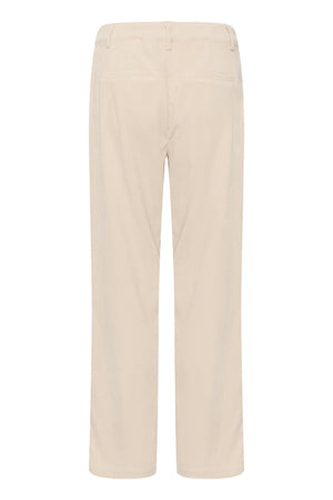 Cream Cory Straight Pant | Pitch Black & Ancient Scroll