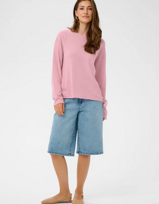 Cream Romane Knit Pullover | Pink Nectar