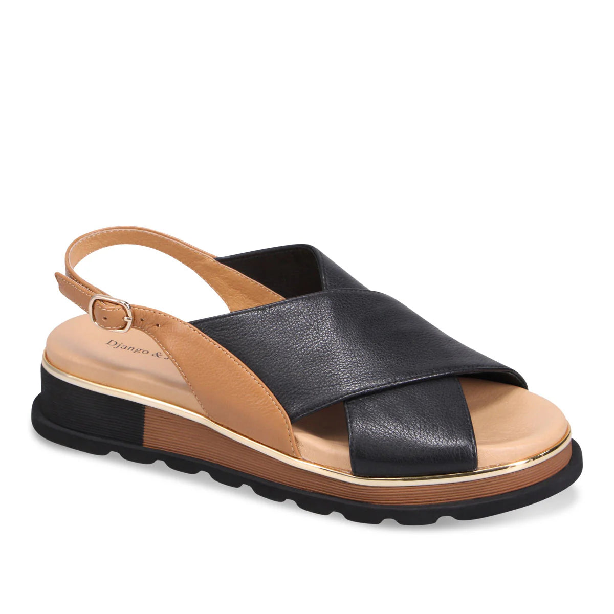 BLACK-DK TAN