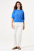 Garcia Sweater | Ecru + Blue