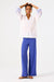 Garcia Crinkle Pants | Blue