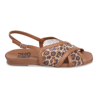 Bueno Dee Slingback Sandal | Leopard