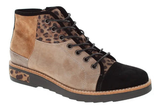 Django & Juliette Regine Boots | Taupe Leopard