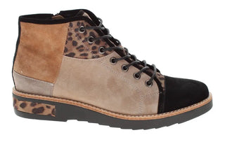 Django & Juliette Regine Boots | Taupe Leopard