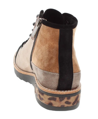 Django & Juliette Regine Boots | Taupe Leopard
