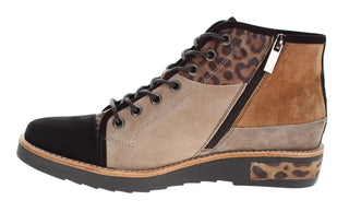 Django & Juliette Regine Boots | Taupe Leopard
