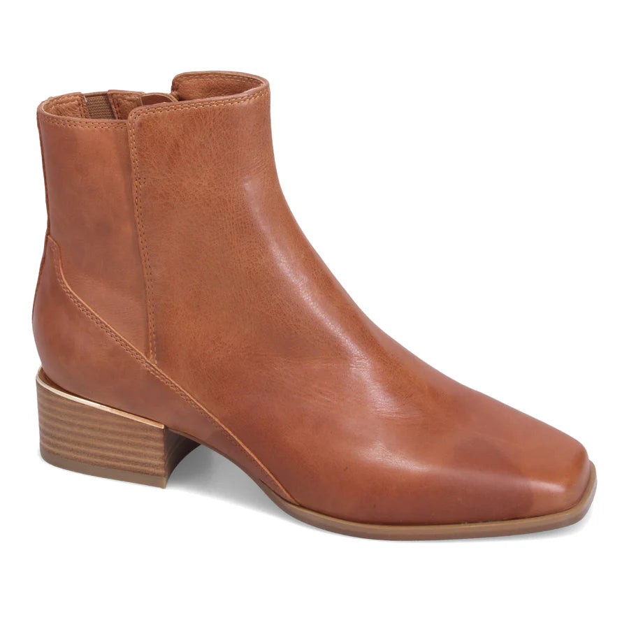 Django & Juliette Donaldsy Leather Ankle Boot | Cognac