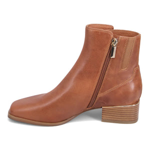 Django & Juliette Donaldsy Leather Ankle Boot | Cognac