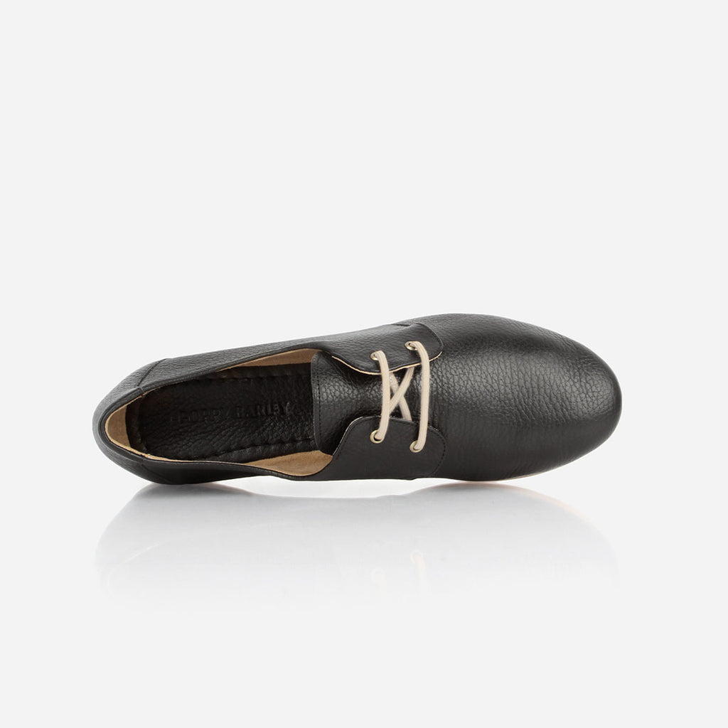 Poppy Barley The Eyelet Oxford 2.0 | Black