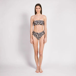 Shady Lady Malibu Two Piece Swimsuit | Leopard
