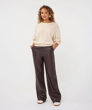 Esqualo Short Sleeve Sweater | Biscuit