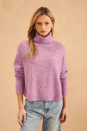 John & Jenn Emmertt Sweater | Candy Floss + Camel