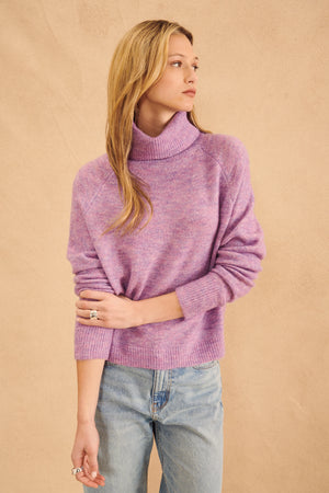 John & Jenn Emmertt Sweater | Candy Floss + Camel