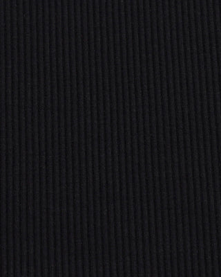 Boody Ribbed Crewneck T-Shirt | Black + White