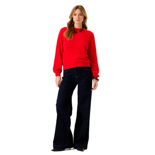 Garcia Sweater | Red, Sapphire, Hazel
