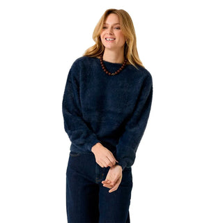 Garcia Sweater | Red, Sapphire, Hazel