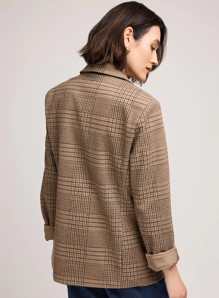 Gentle Fawn Sapphire Blazer | Chocolate Glencheck