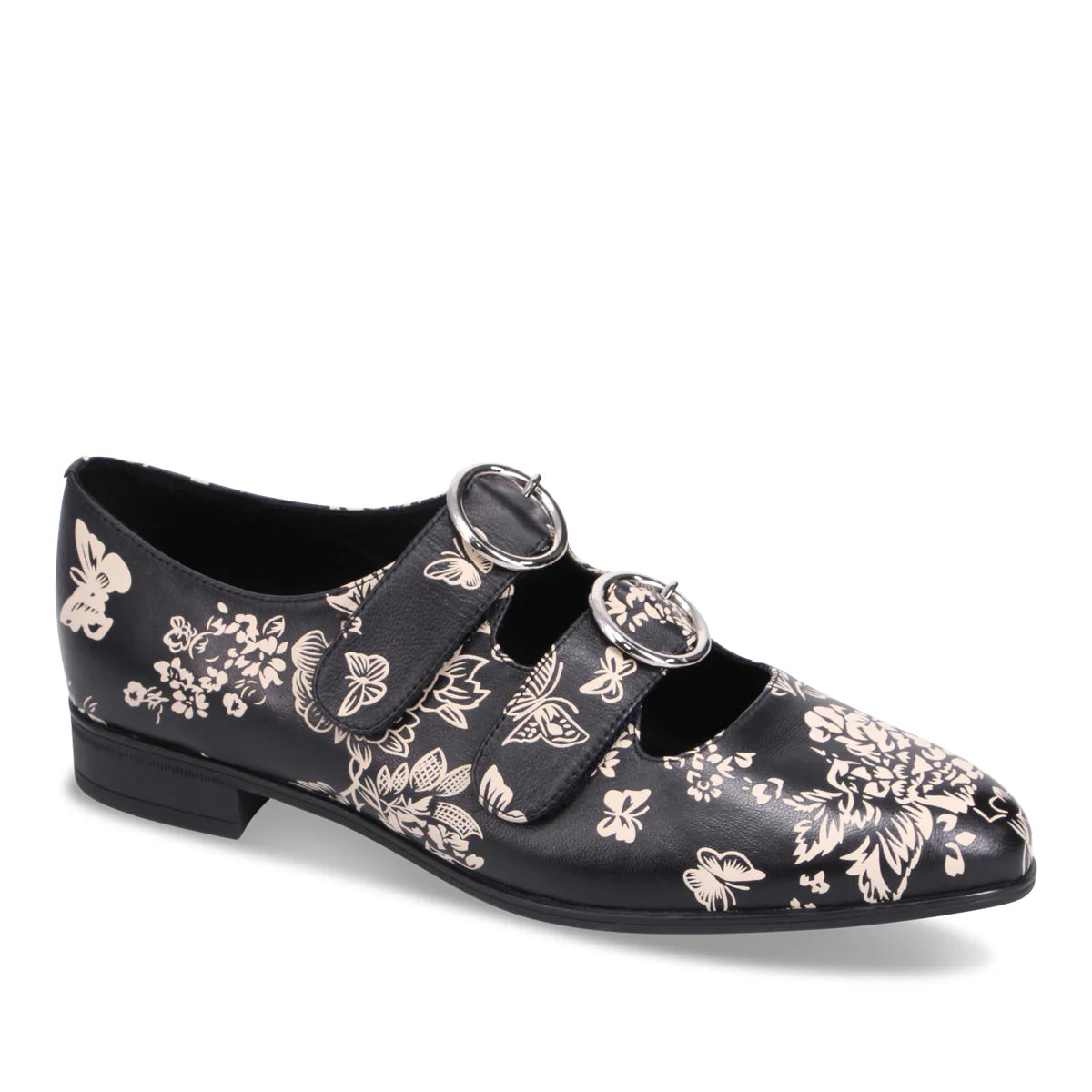 Django & Juliette Gifth Flat | Black Floral