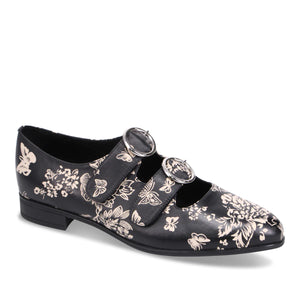 Django & Juliette Gifth Flat | Black Floral
