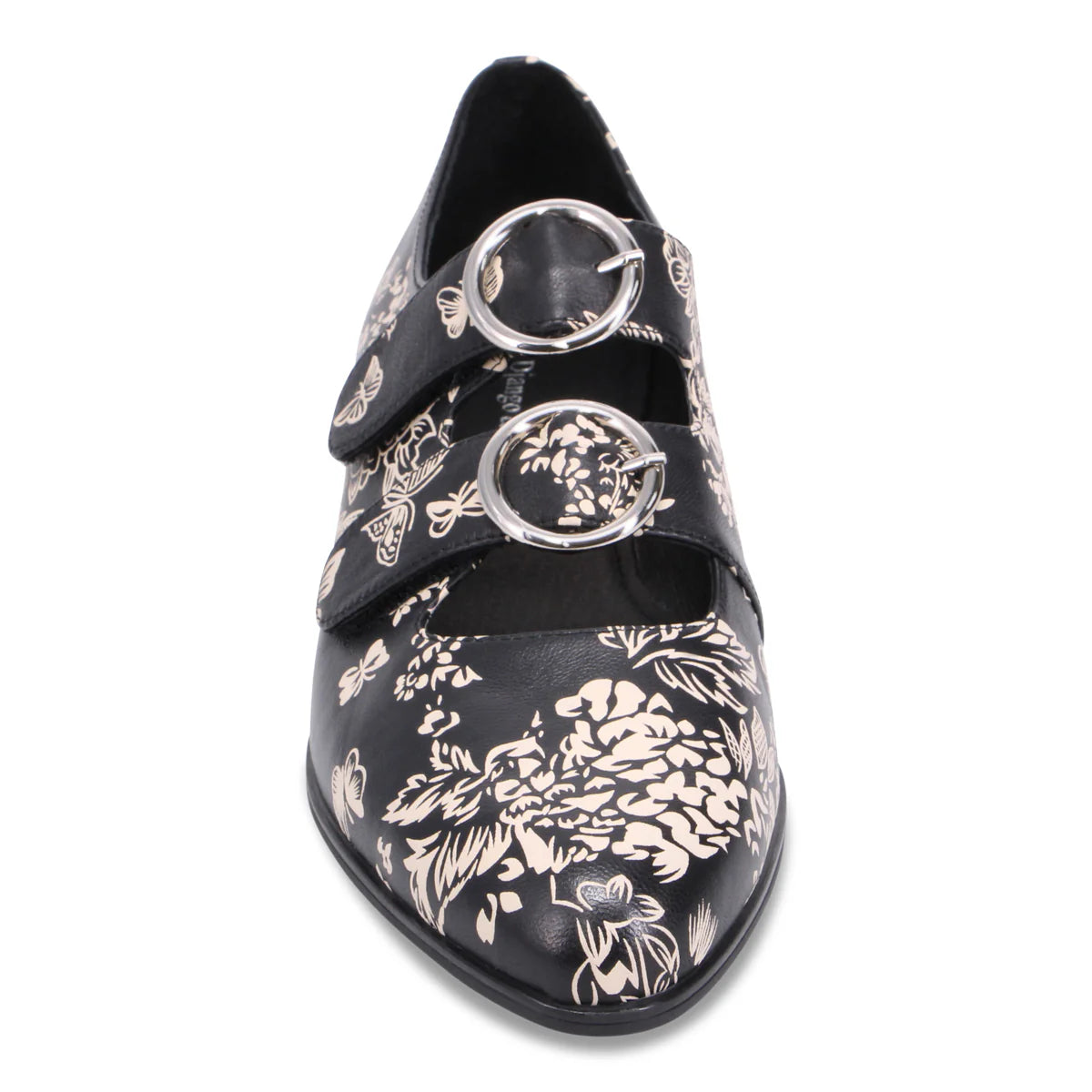 Django & Juliette Gifth Flat | Black Floral