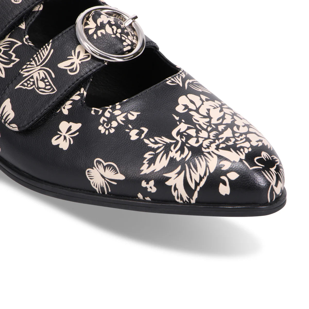 Django & Juliette Gifth Flat | Black Floral