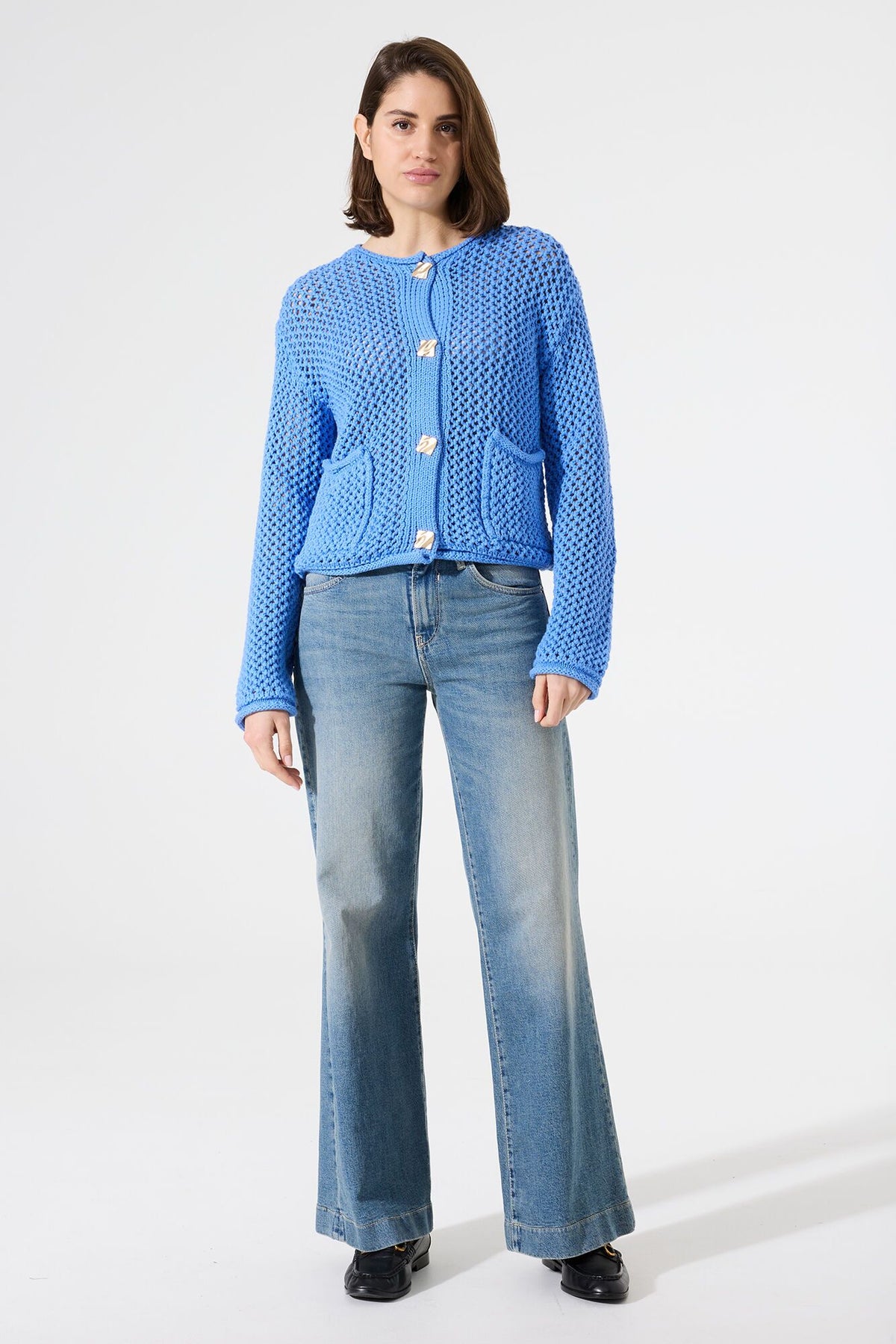 Garcia Cardigan | Blue