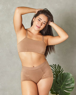 Huha Mineral Brief | Grey, Black, Green, Tan, Beige, Nude + Navy