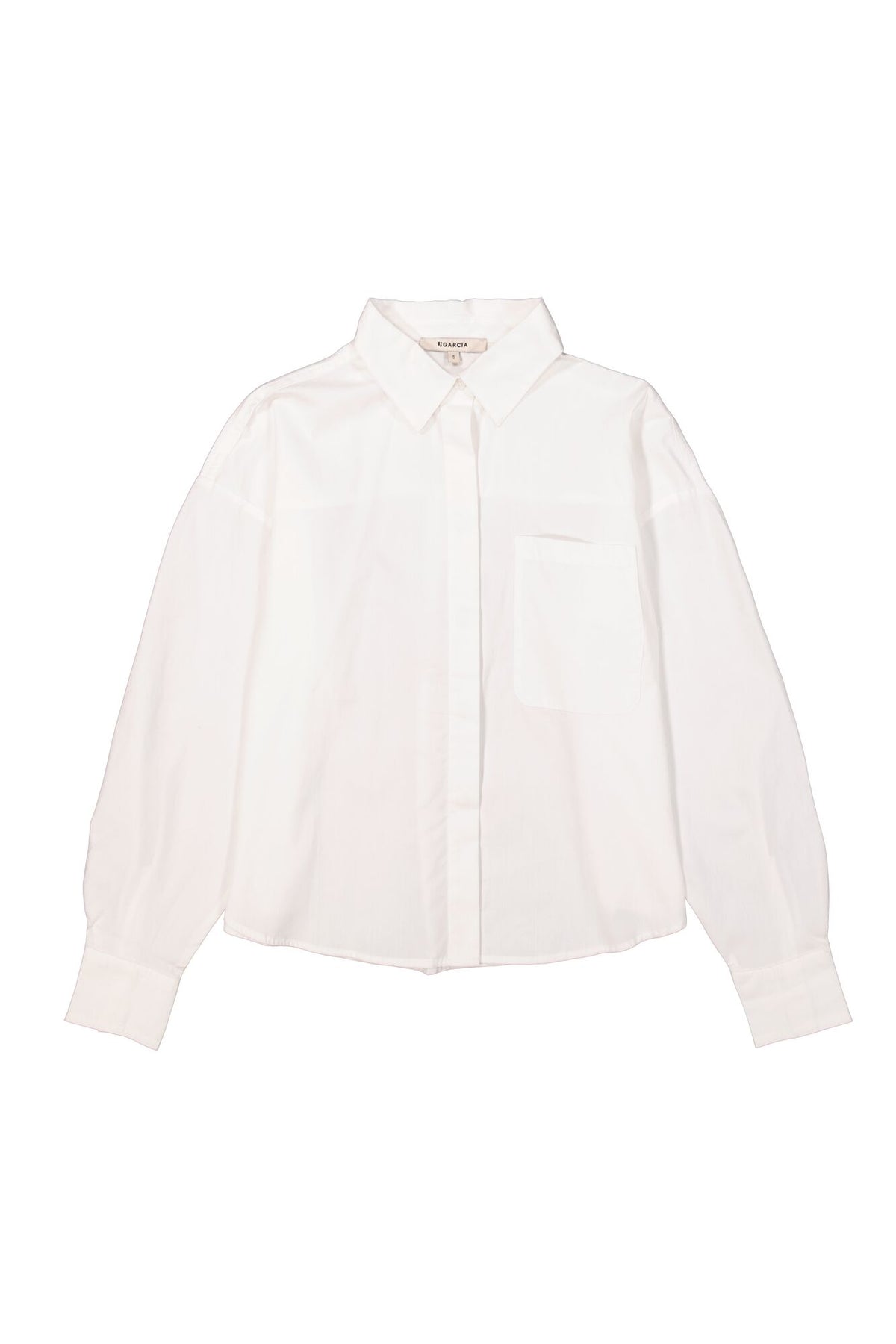 Garcia 100% Cotton Blouse | Off White