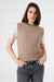 Garcia Sleeveless Sweater | Taupe