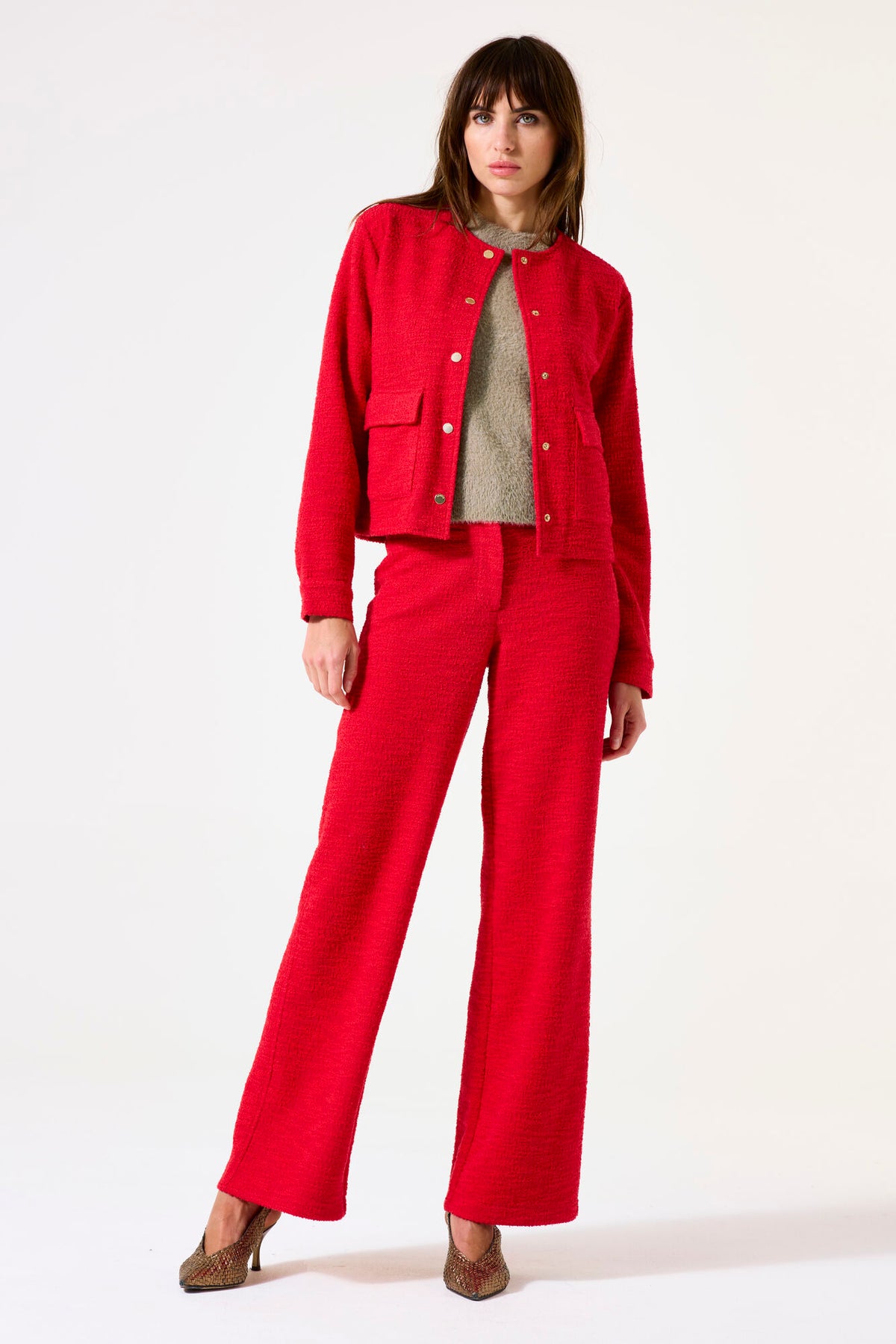 Garcia Ladies Jacket | Red