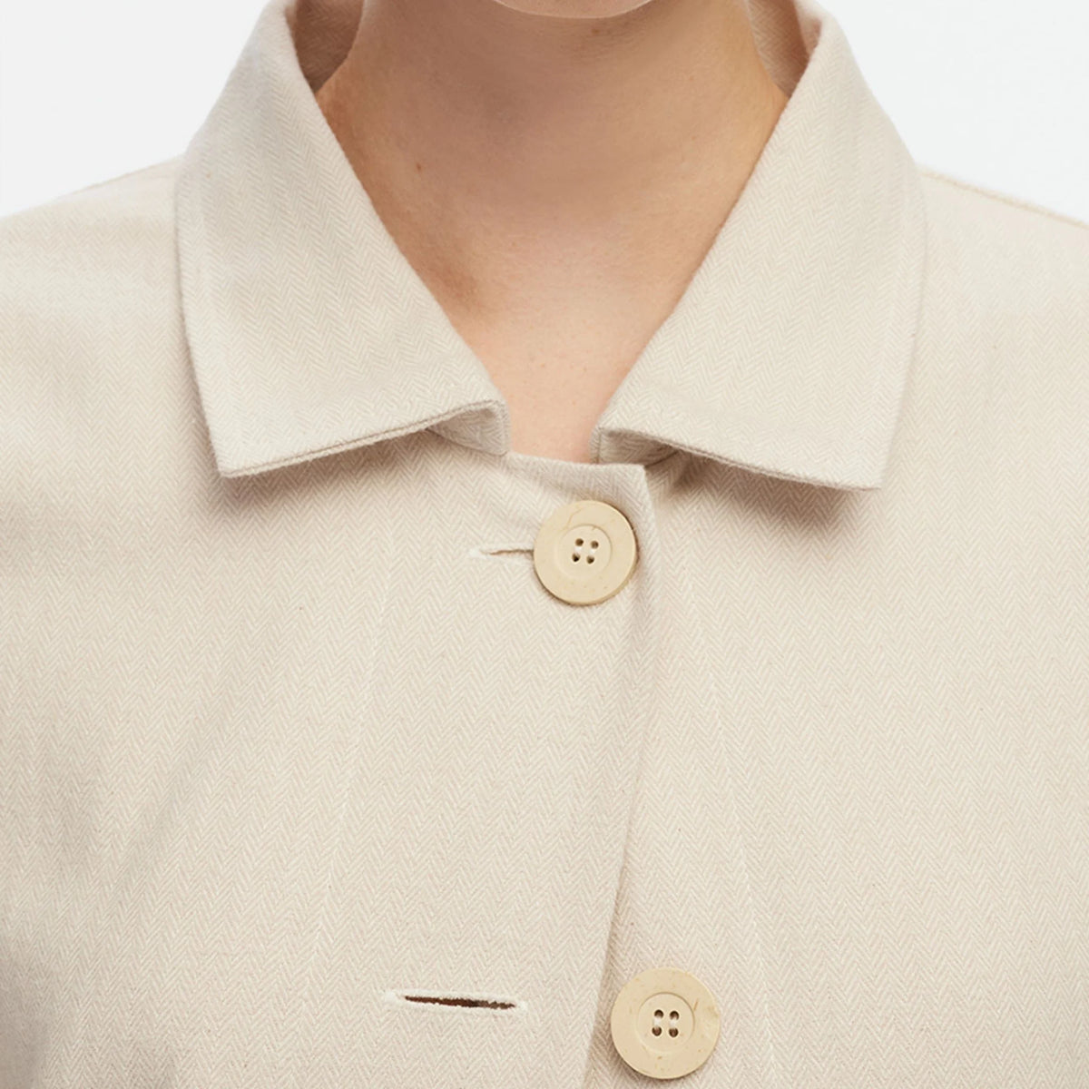 Pokoloko Herringbone Short Jacket