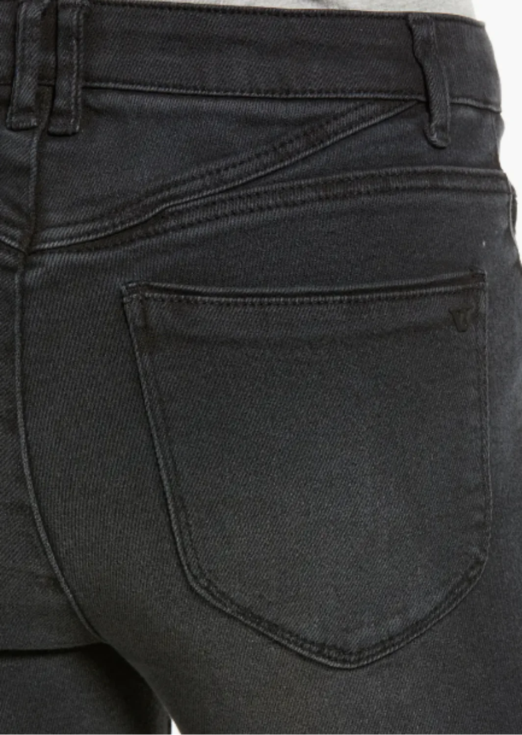 Wit & Wisdom Bennet Skyrise Raw Hem Barley Boot Jeans | Black