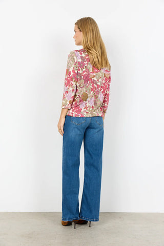 Soya Concept Felicity AOP 536 Top | Rose