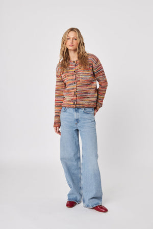 John & Jenn Wilder Knit Cardigan | October Forest