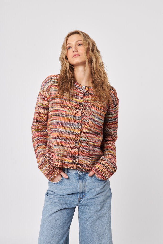 John & Jenn Wilder Knit Cardigan | October Forest