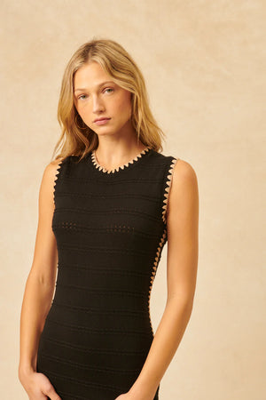 John & Jenn Mario Dress | Noir Night