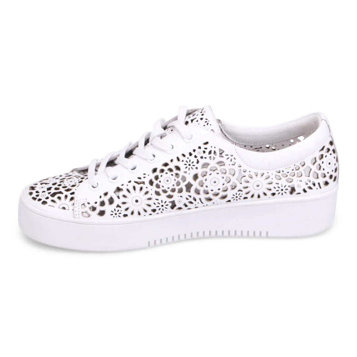 Django & Juliette Leitha Shoe | White Leather