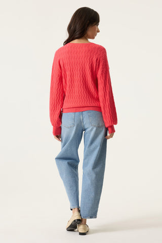 Garcia Sweater | White + Rose