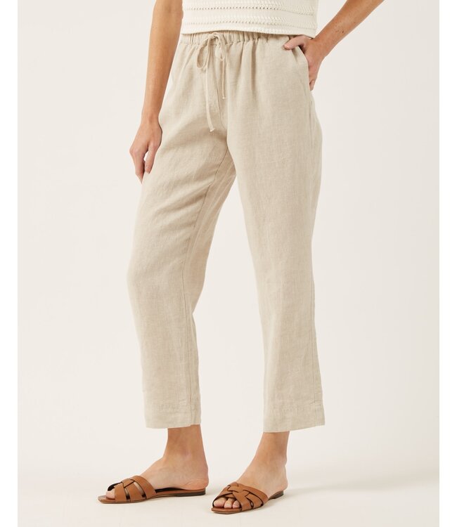 Naif Allen 100% Linen Pant | Oat