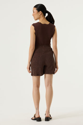 Garcia Tank | Paprika + Brown