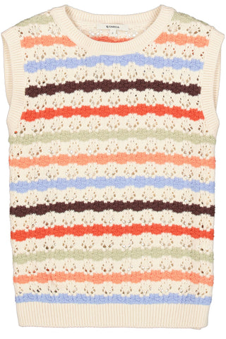 Garcia Sleeveless Sweater | Whitecap