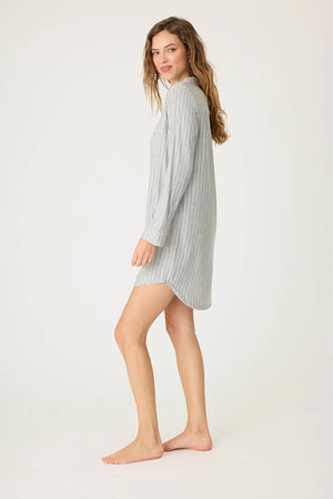 PJ Salvage Lazy Day Dreams Night Shirt | Grey