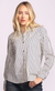 Pink Martini Sapphire Top | Blue Stripe