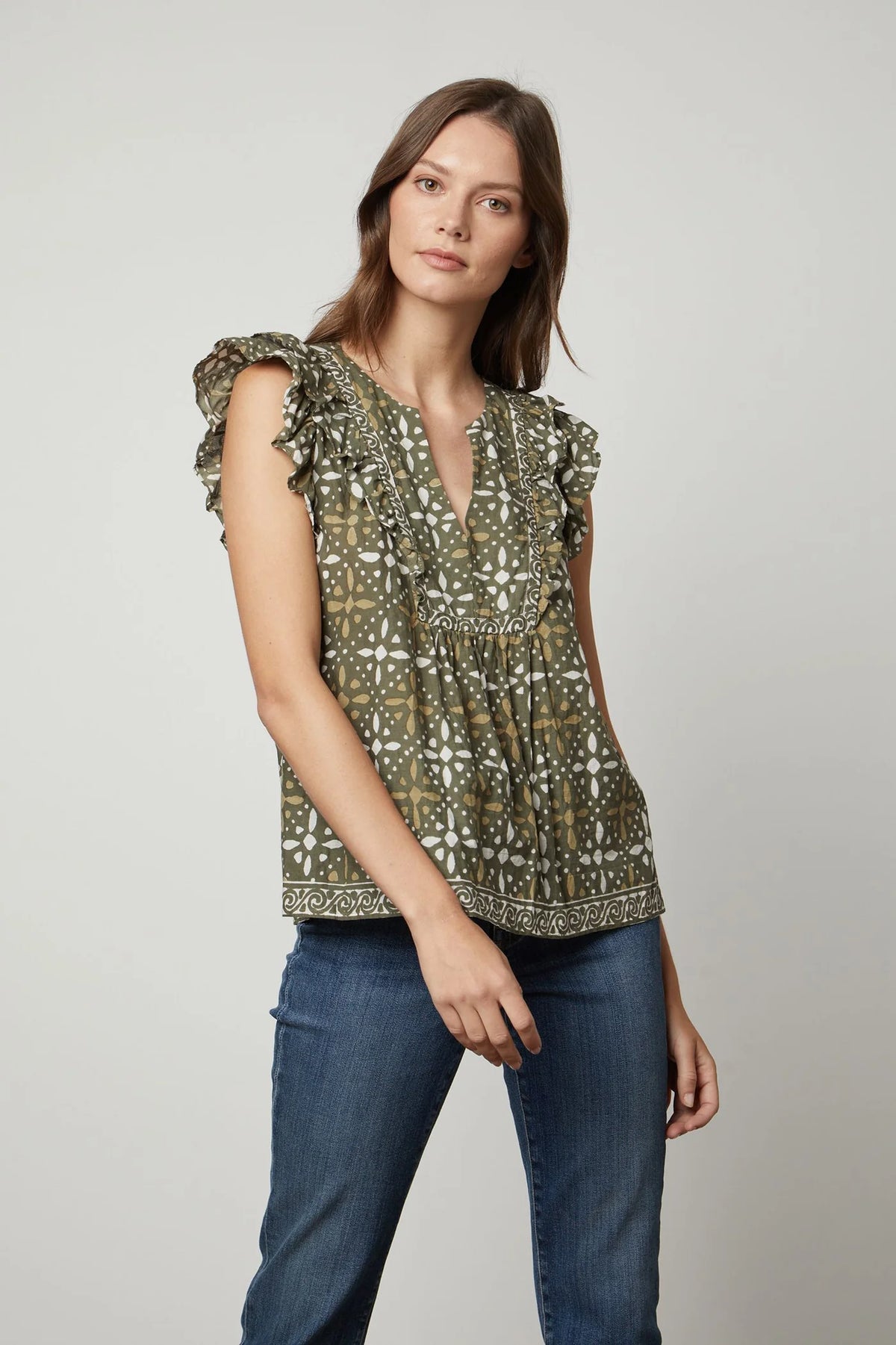 Velvet By Graham & Spencer Corin Top